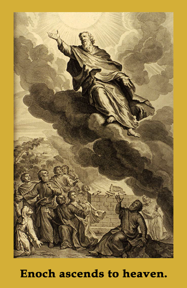 Enoch ascends to heaven